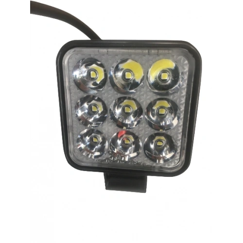 Motosiklet Sis Farı 12 V 9 Led 27W Aliminyum Beyaz Işık l-1118 Tas