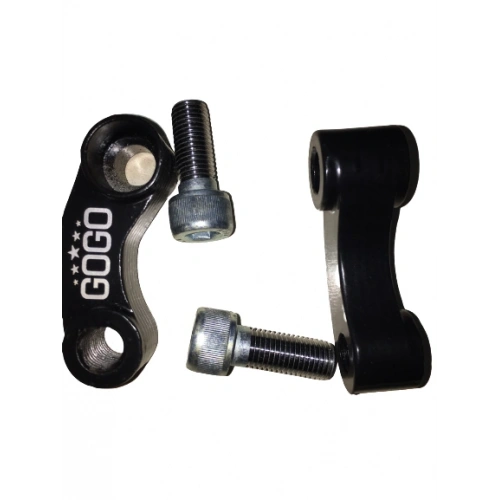 Pcx Ayna Genişletme Motosiklet Ayna Uzatma Aparatı Metal Siyah