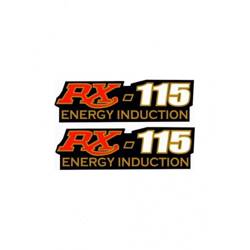 Rx115 Yan Kapak Sticker Takımı