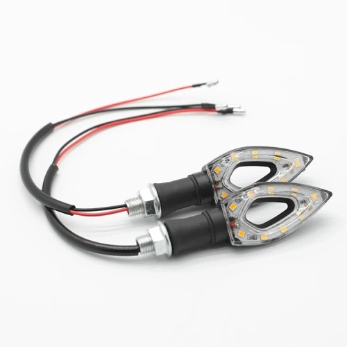 Sinyal Led Delikli Siyah (sarı Işık) E Belgeli