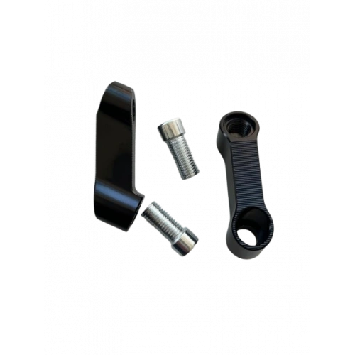 ÜNİVERSAL AYNA UZATMA GENİŞLETME APARATI SİYAH 10mm DÜZ DİŞ PCX