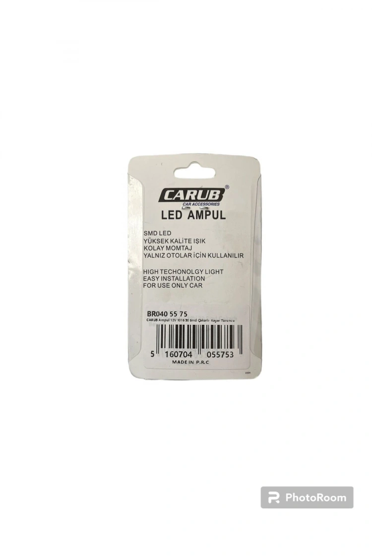 Carub 12V 1016 Çift Duy Çakar & Kayar Modlu Led Ampul 30 SMD Ledli Park Fren Ampulü 2li Set Turuncu