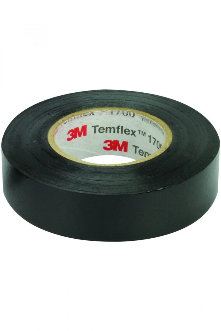 3M Temflex 1300e Siyah Pvc Izole Bant 0.13x19x0.1m Izole Elektrik Bandı 1 Adet