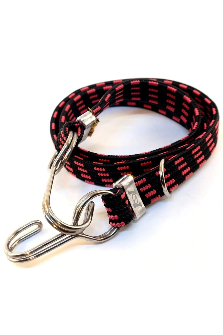 4 Adet Bagaj Lastiği 5x15x100Cm Çelik Kancalı A+++ Kalite