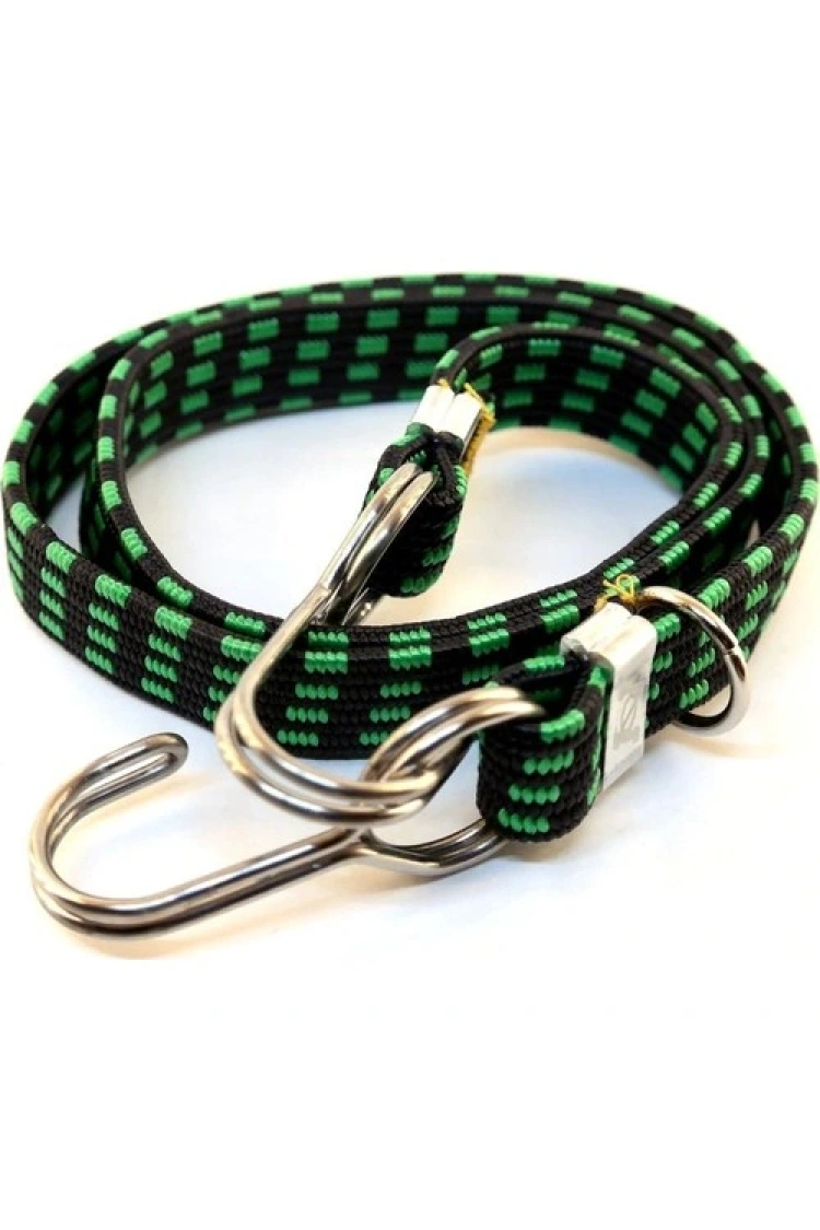 4 Adet Bagaj Lastiği 5x15x100Cm Çelik Kancalı A+++ Kalite