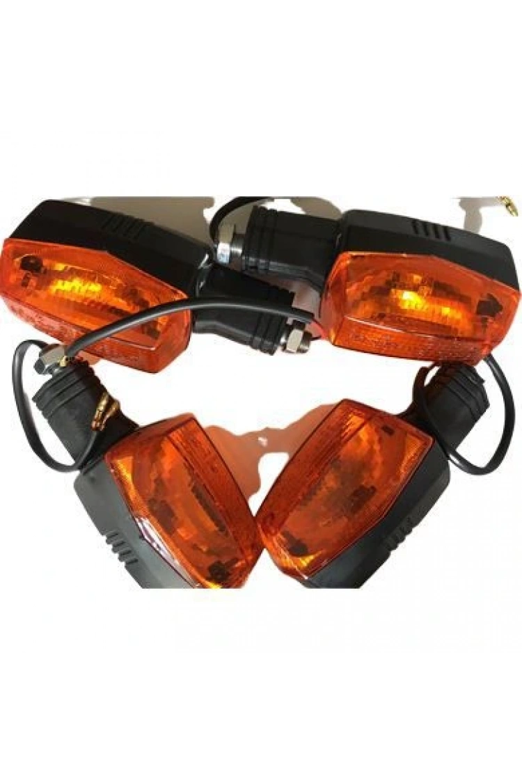 Yamaha Ybr125 4 Lü Ybr E.m. Sinyal Takımı Komple 2004-2008 Kısa Saplı