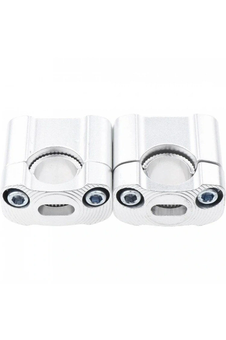 430 2 Parça Motosiklet Gidon Yükselticil 22 mm. 28 mm Nikel Takım