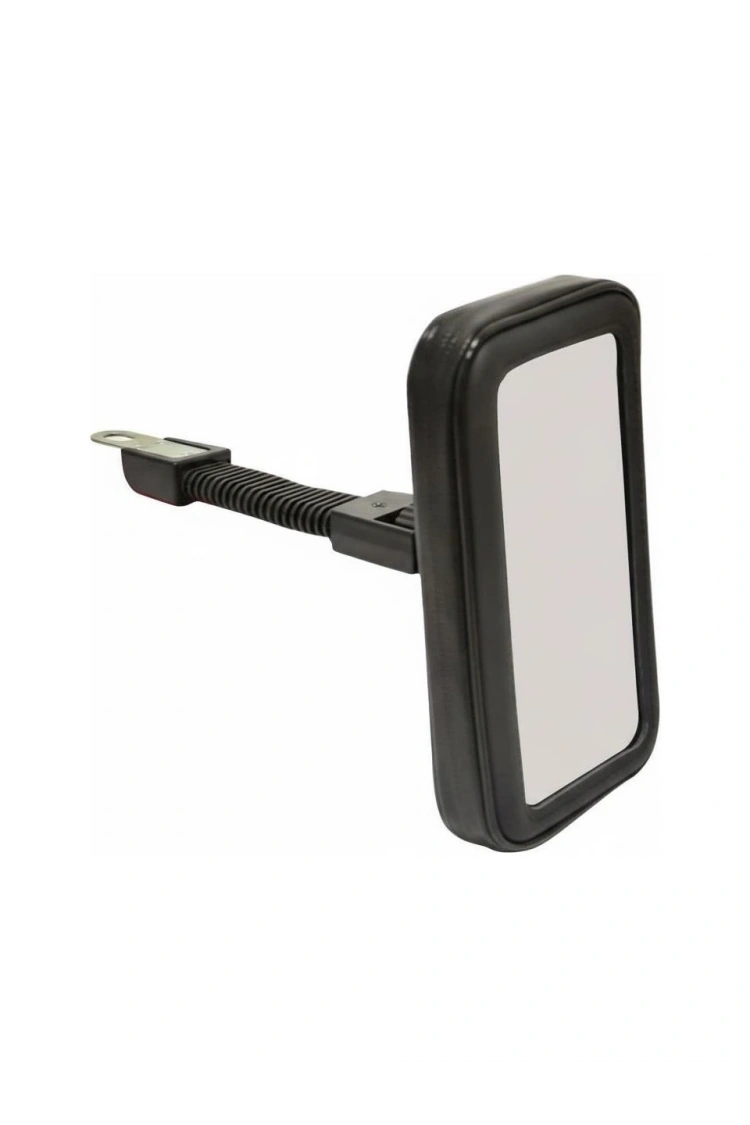 Motosiklet Telefon Tutucu Su Geçirmez Fermuarlı 5.5 - 7 Carub Ayna Bağlantılı