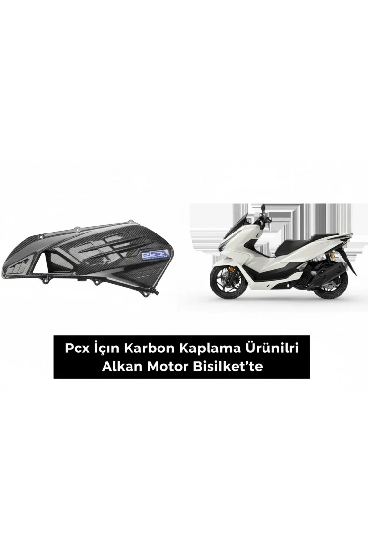 Honda Pcx125 2021 Ve Sonrası Hava Filtre Kapağı Karbon Kaplama