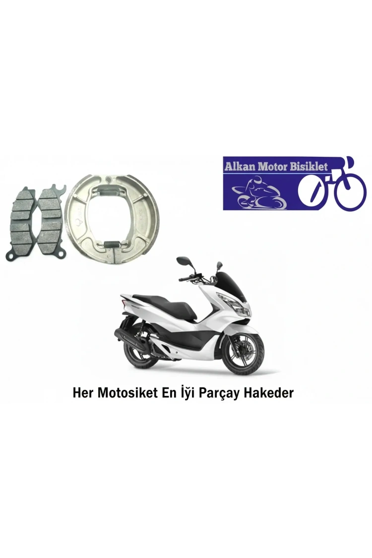 Alkan Mb Honda Pcx 125 Fren Balata Takımı Ön ve Arka 2018-2020 Modeller