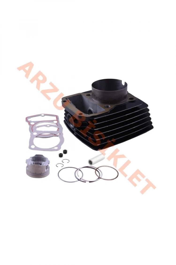 SİLİNDİR PİSTON SET SİYAH İTECEKLİ CG150 (13P-69)