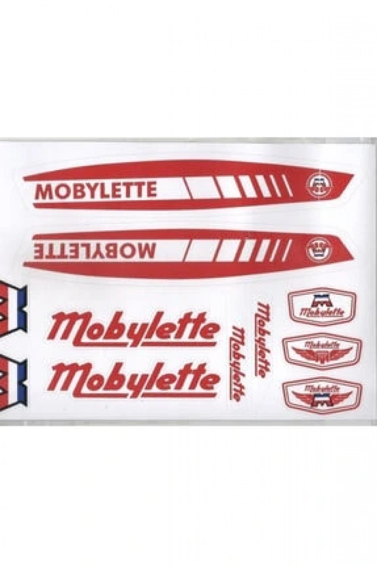 A4 Çıkartma Mobilet Kırmızı Üniversal Etiket Seti