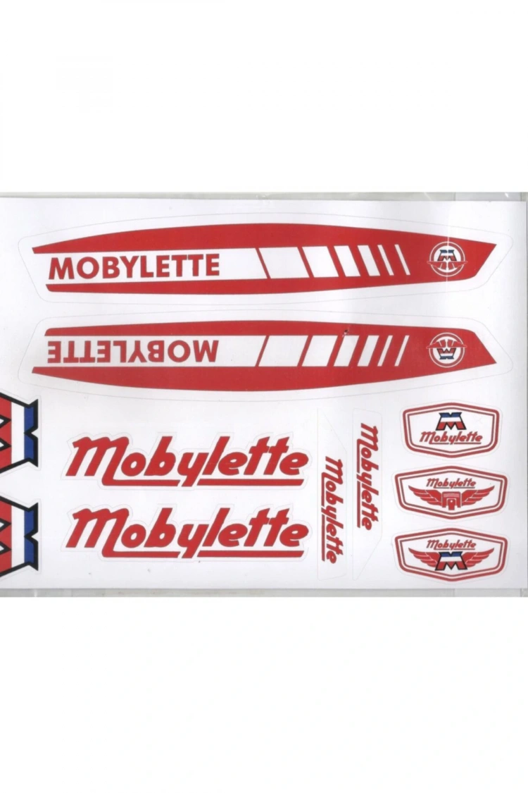 A4 Çıkartma Mobilet Kırmızı Üniversal Etiket Seti