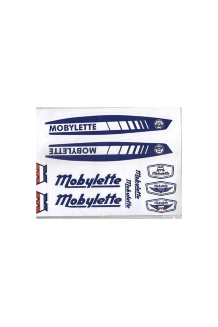 A4 Çıkartma Mobilet Mavi Üniversal Etiket Seti