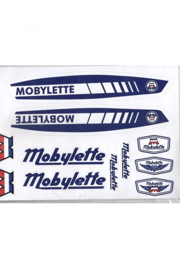 A4 Çıkartma Mobilet Mavi Üniversal Etiket Seti