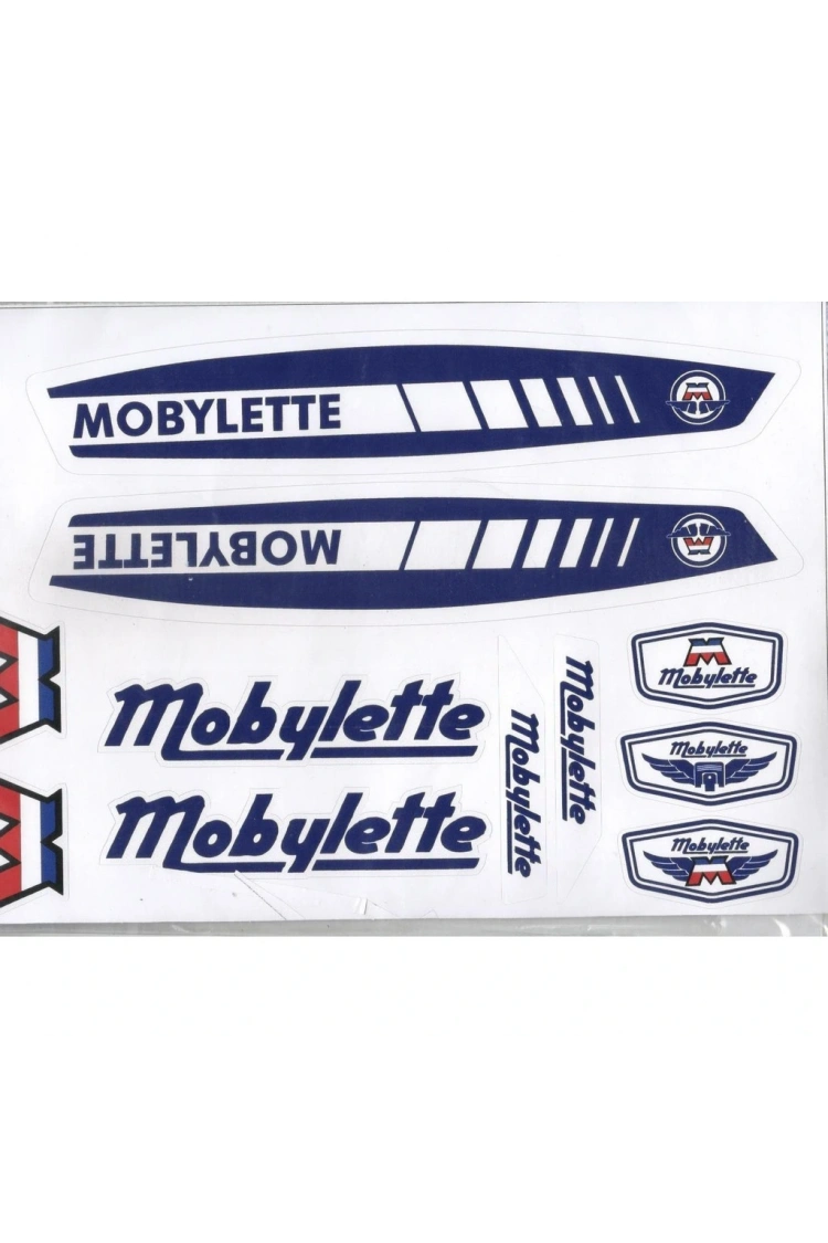 A4 Çıkartma Mobilet Mavi Üniversal Etiket Seti