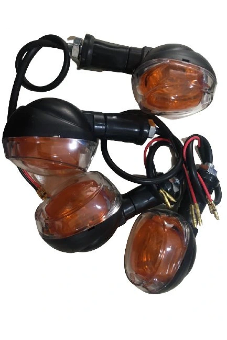 Agk Sinyal Yuvarlak Beyaz Cam 4Lü Paket