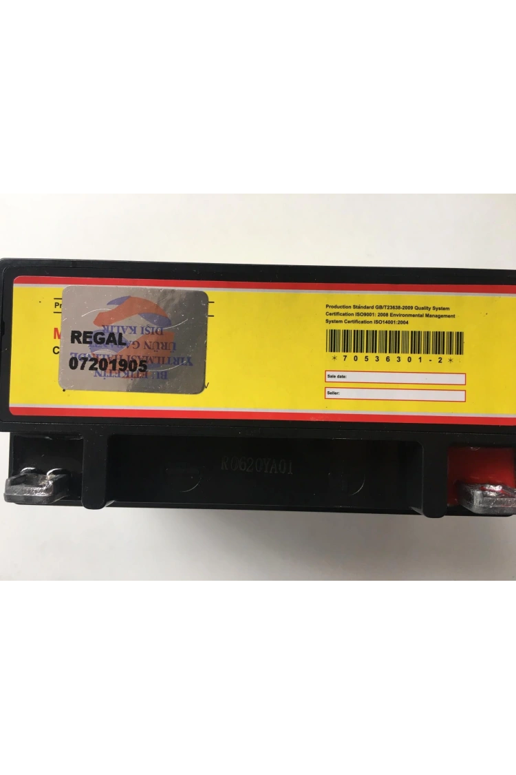 Akü 12N6,5L-BS(MF) 12V 6,5 Ah Motosiklet