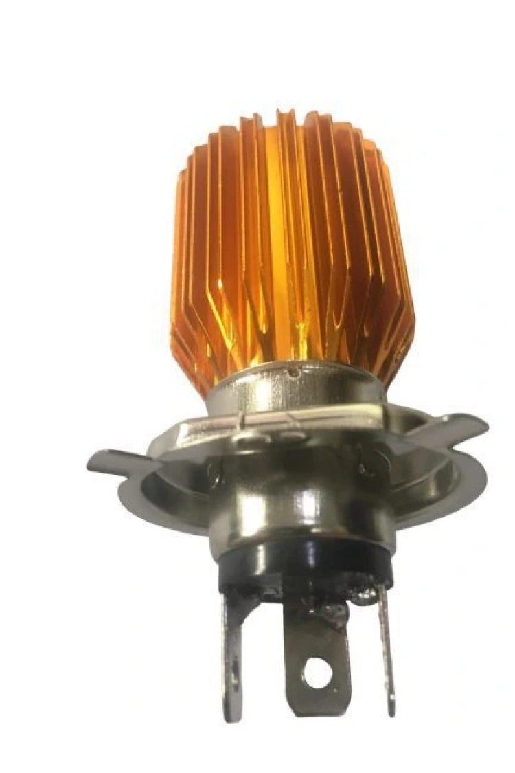 Ampul H-4 12V 35/35 Led Çift Duy Kesik Aliminyum Zenon Far Ampulu