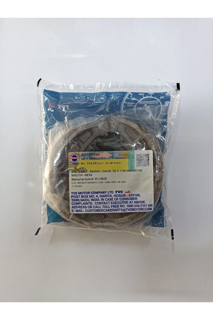 Arka Fren Balatası Orjinal 130 mm Jüpiter 110 / 125 - Wego - Ntroq 125 - Apache