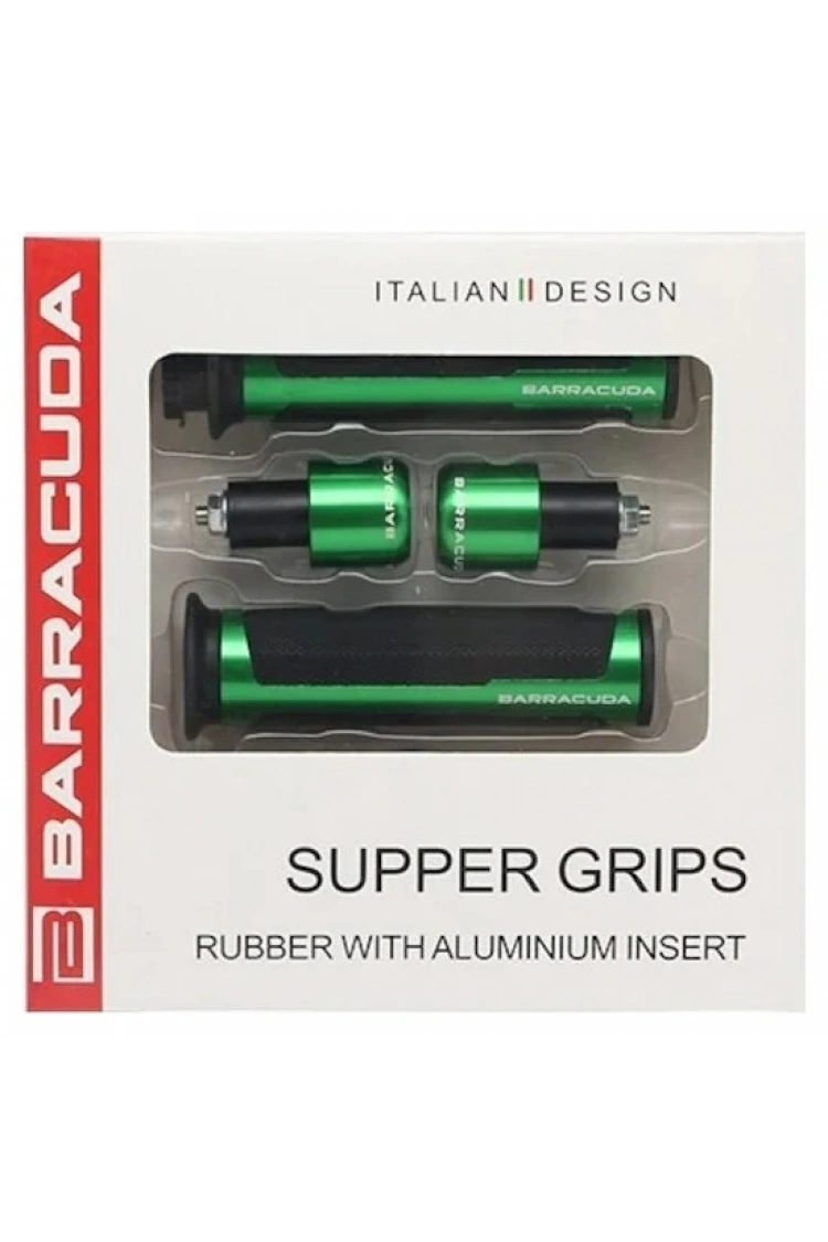 Barracuda Elcik Yeşil Motosiklet Elcik Set Ve Denge Topuzları