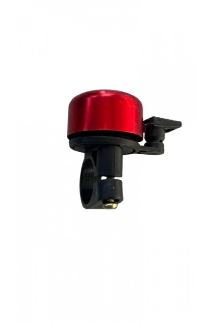 Bisiklet Zil Tin Tin Metal Başlıklı Renkli A+++ Kalite Kırmızı