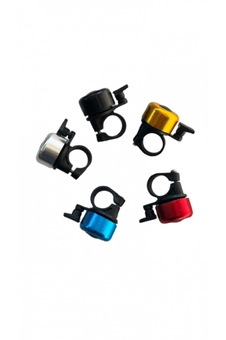 Bisiklet Zil Tin Tin Metal Başlıklı Renkli A+++ Kalite Krom