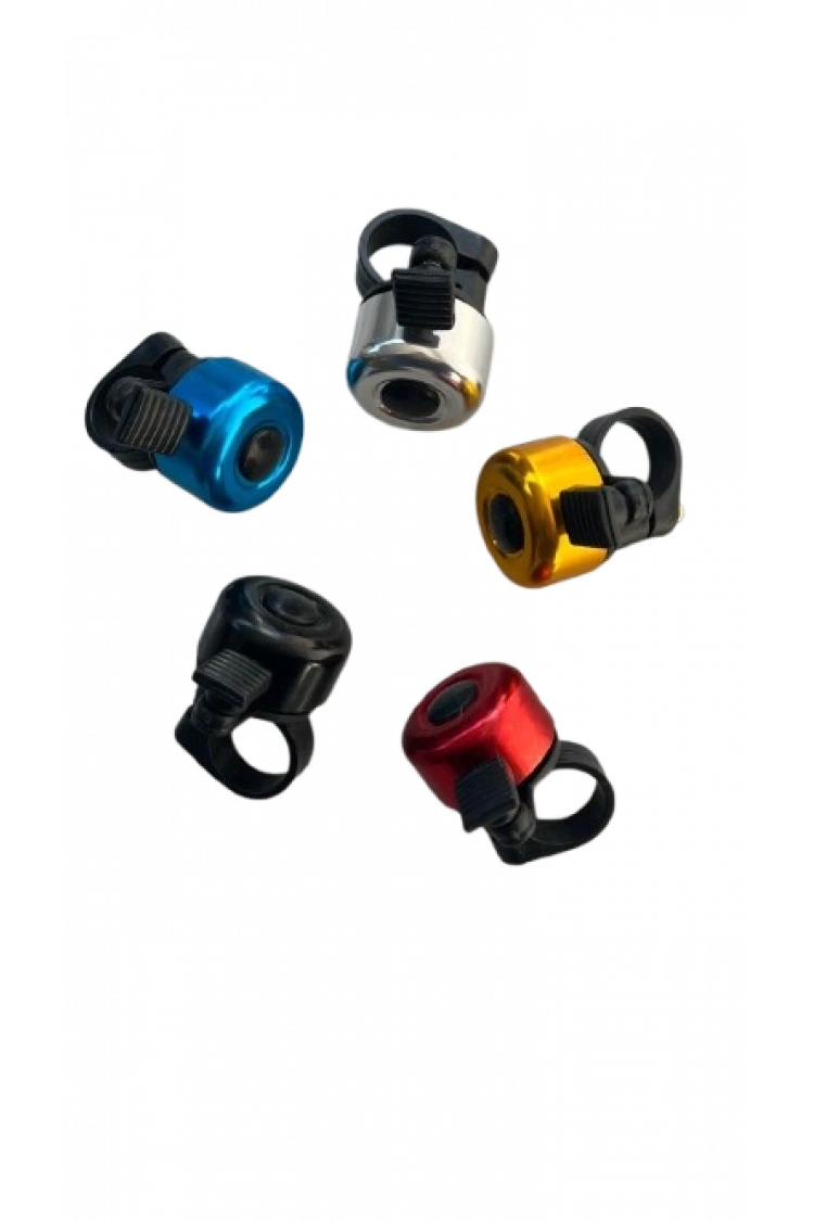 Bisiklet Zil Tin Tin Metal Başlıklı Renkli A+++ Kalite Krom