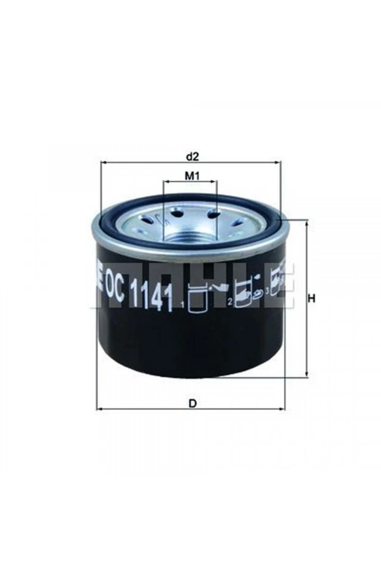 Bmw G 310 R - Mahle 0C1141 Yağ Filtresi