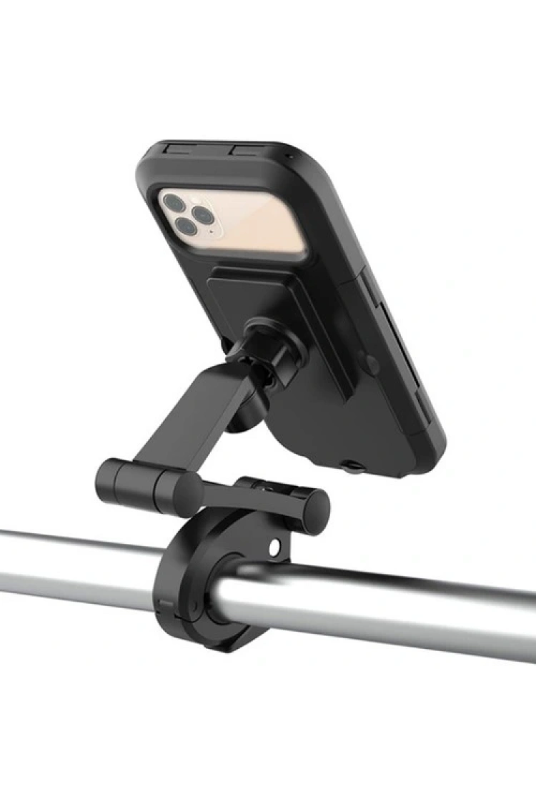 Carub Portatif Universal Motosiklet Bisiklet Su Geçirmez Telefon Tutucu