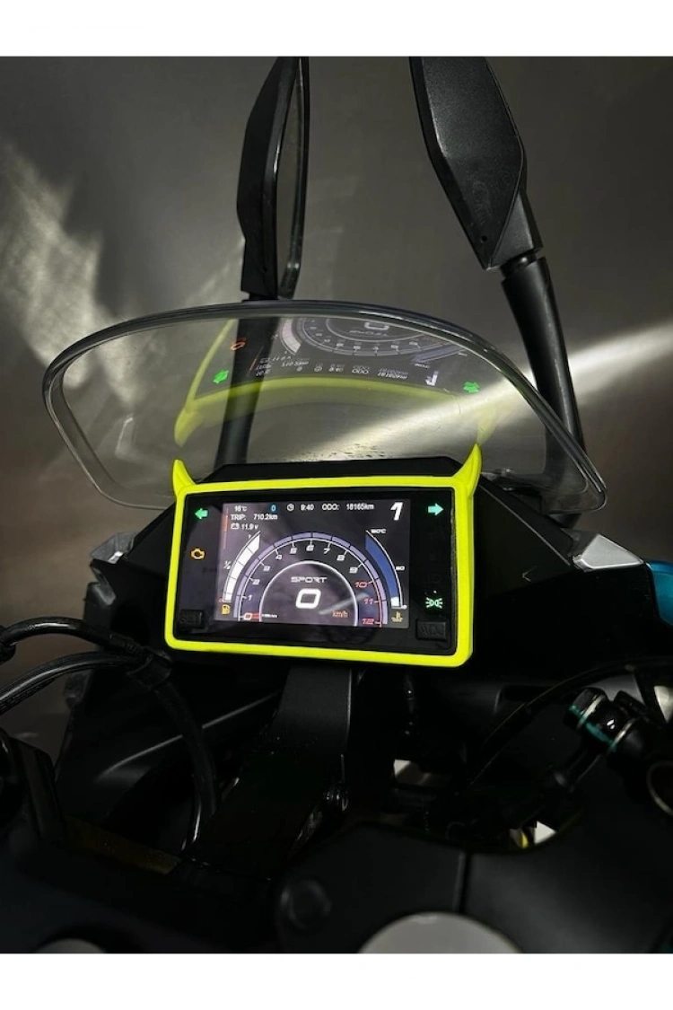 Cf Moto Nk250 Ve Sr250 2019-2023 Uyumlu Km Koruyucu Kılıf Kırmızı