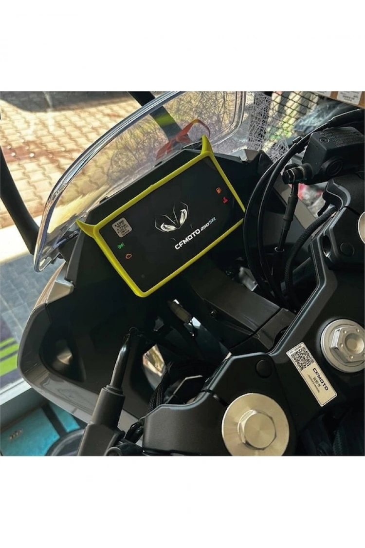 Cf Moto Nk250 Ve Sr250 2019-2023 Uyumlu Km Koruyucu Kılıf Siyah