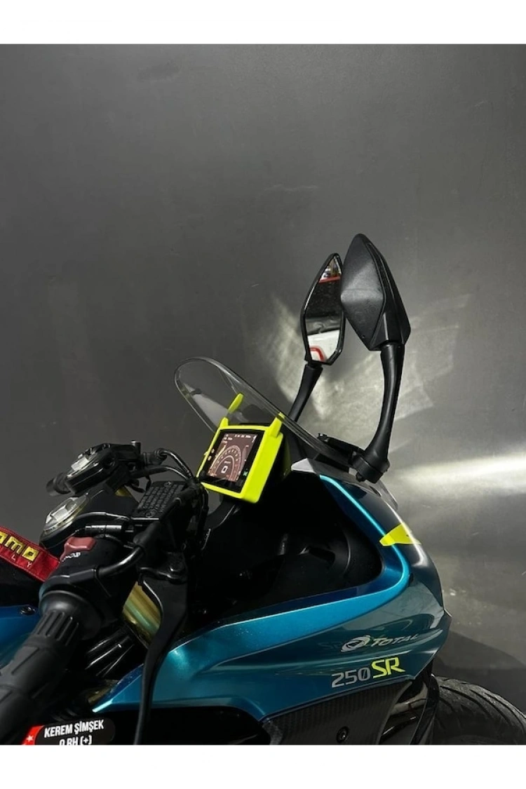 Cf Moto Nk250 Ve Sr250 2019-2023 Uyumlu Km Koruyucu Kılıf Siyah