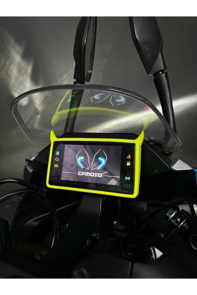 Cf Moto Nk250 Ve Sr250 2019-2023 Uyumlu Km Koruyucu Kılıf Siyah