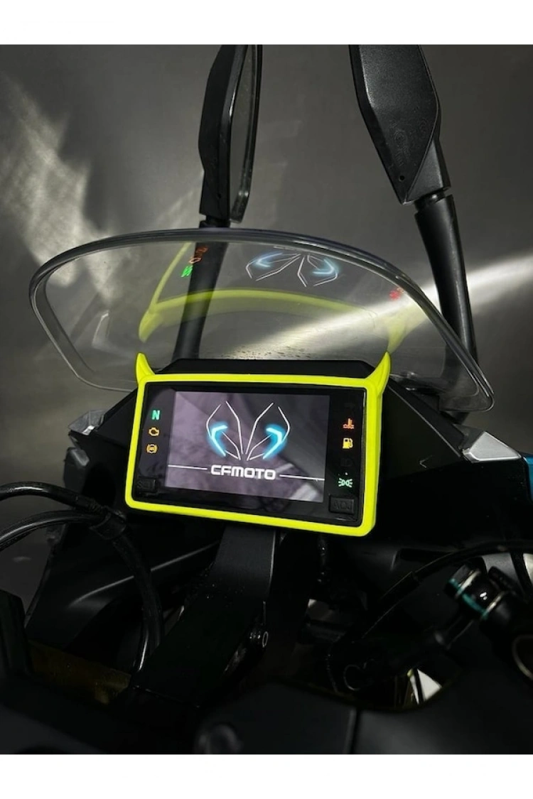 Cf Moto Nk250 Ve Sr250 2023-2024 Uyumlu Km Koruyucu Kılıf Gri