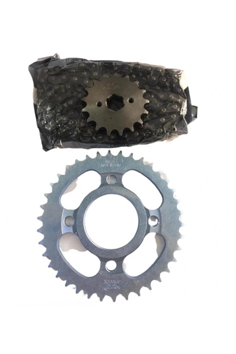 Cg 125 150 200 Zincir Dişli Seti Agk-125 15/38/110 Telli