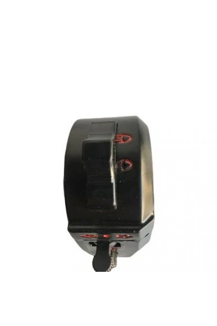 Cg Sağ/Sol Anahtar Takım 2li Düğme Siyah