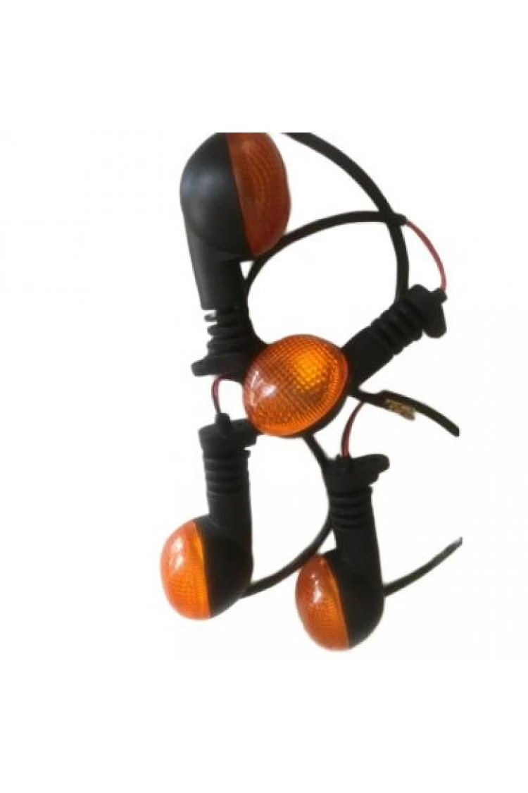 Cup 100/110 4Lü Sinyal Lambası Kablo V Ampuller Dahil