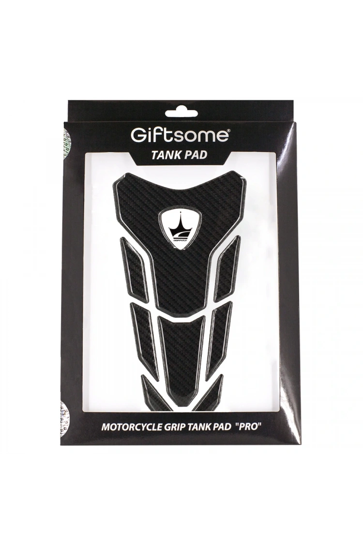 Ducati İle Uyumlu Grippach Kaydırmaz 6D Karbon Tank Pad (STİCKER DEĞİLDİR) GC12