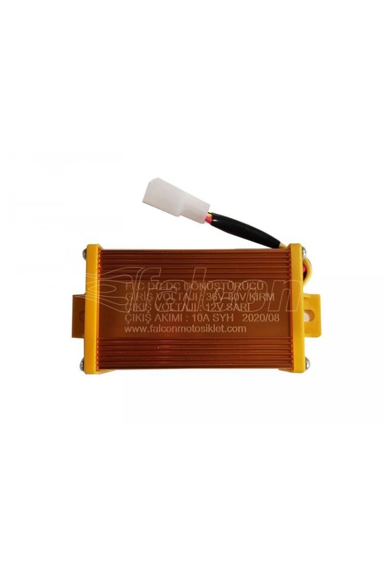 E Bike 48V72 Düşürücü 48/72 Konjektör 12V 10Ah
