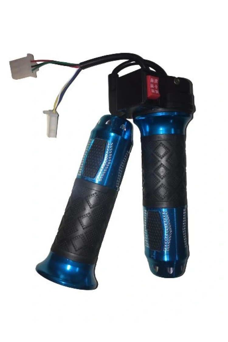 E-BİKE GAZ KOLU 875 KOMPLE 3 VİTES ALİMİNYUM ELCİKLİ MAVİ