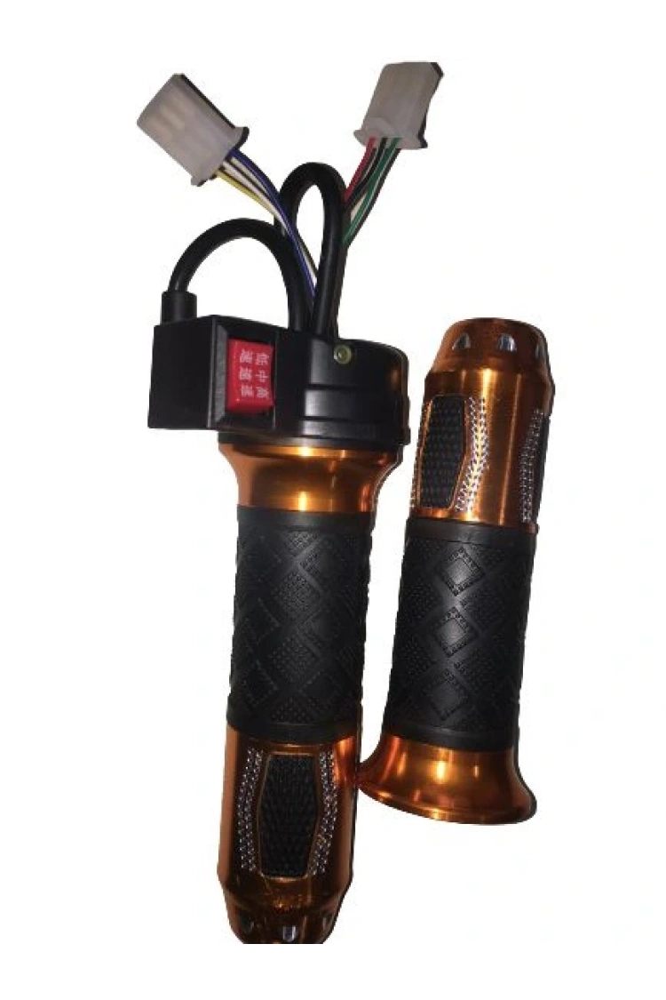 E-BİKE GAZ KOLU 875 KOMPLE 3 VİTES ALİMİNYUM ELCİKLİ SARI