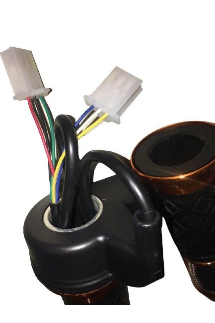 E-BİKE GAZ KOLU 875 KOMPLE 3 VİTES ALİMİNYUM ELCİKLİ SARI