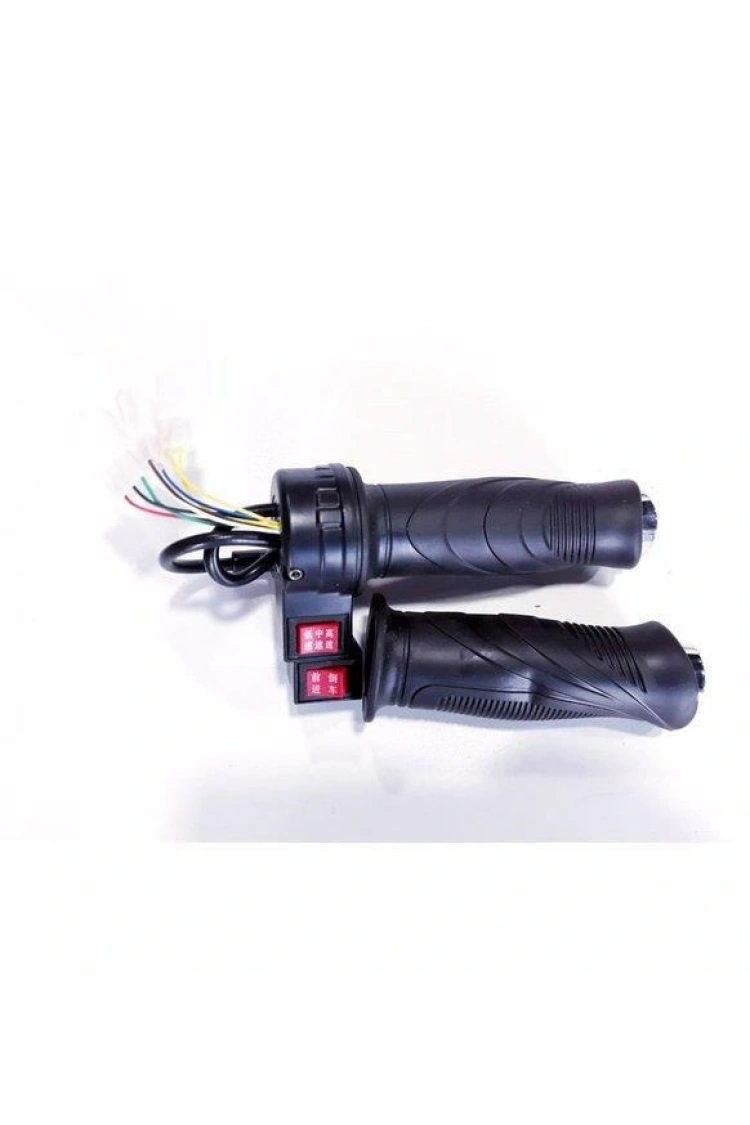 E Bike Geri Vitesli Gaz Kolu 8 Kablolu 3 Soketli