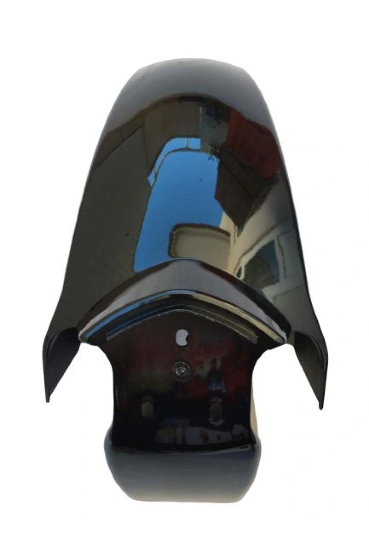 E-Bike Ön Çamurluk Geniş Midilli Ön Çamurluk Siyah