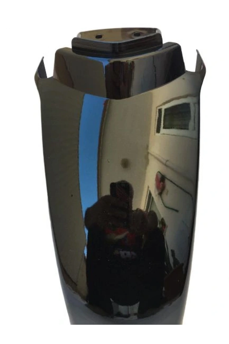 E-Bike Ön Çamurluk Geniş Midilli Ön Çamurluk Siyah