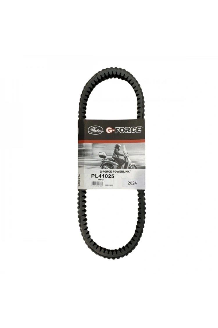 Gates 41025 (988x27) Yamaha XMax/Yp/Tricity/ (Oem B5X-E7641-00) Fransa Üretim Çift Taraflı Kayış