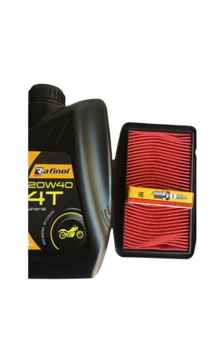 Honda CBF Periyodik Bakım Seti Yağ+Filtre+Ngk Buji