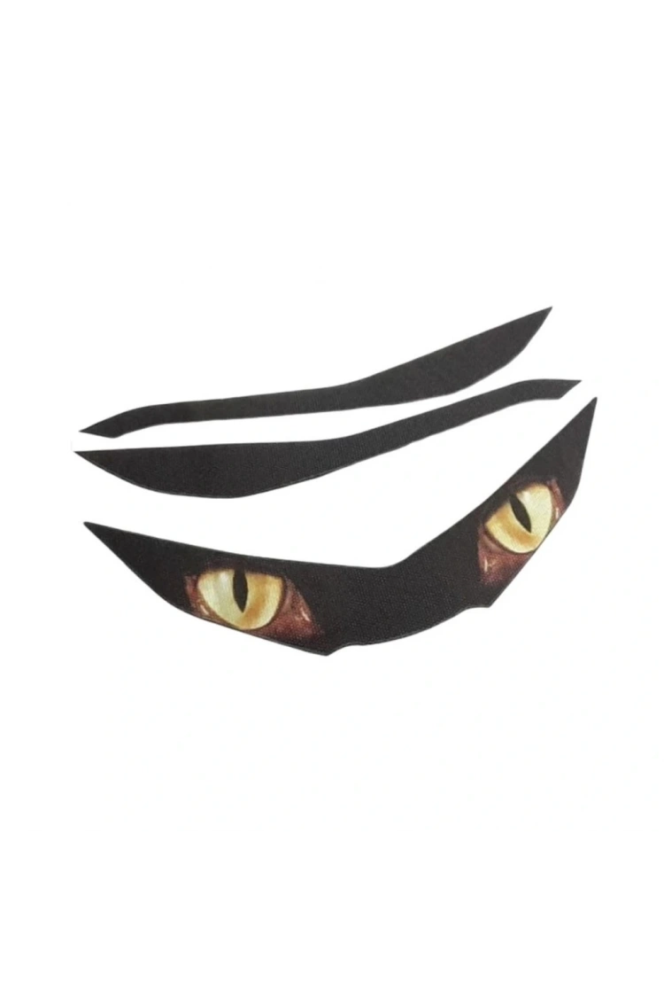 Honda PCX Far Stiker+Far Kaşı 2018-2019-2020 Uyumlu Sarı