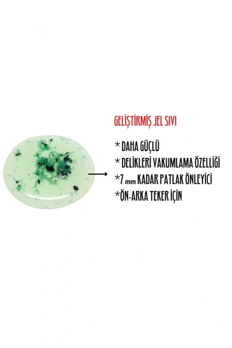 Hsb 3036 Patlak Sıvısı Lastik Tamir İlacı Lastik Tamir Kiti